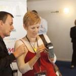Natalie Hoye and David Willis at REBarCamp2011